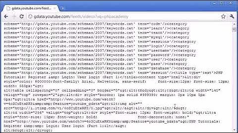 Beginner PHP Tutorial   104   An Introduction to XML ‏