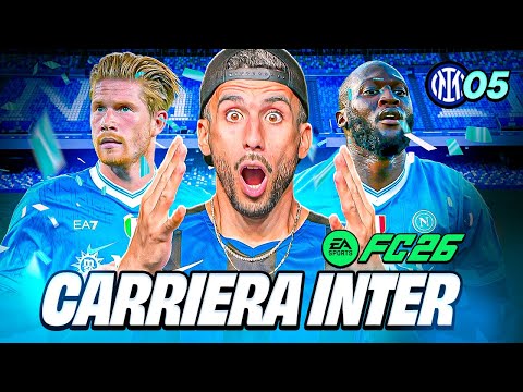 ⚽ PAZZA NAPOLI! DE BRUYNE….. | CARRIERA ALLENATORE INTER su FC 26 EP.5 | OHM