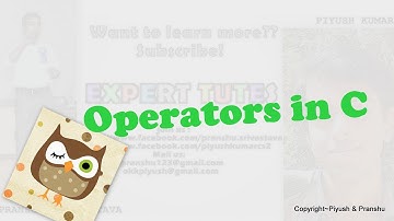 C ExpertTutes [Hindi] 07. Operators in C