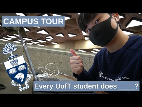 UNIVERSITY OF TORONTO LIBRARY TOUR | EVERY UofT Student DOES THIS (UofT Campus Tour)