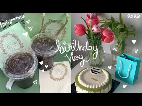 birthday vlog and back to school! 🐰🌷