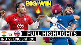 India vs England 3rd T20 Match Full Highlights 2026 | Ind Vs Eng Highlights