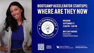 Bootcamp Accelerator Startups: Where Are They Now featuring RaveOn Sports