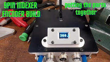 Adding a magnetic encoder to a Arduino controlled spin indexer, or any indexer.