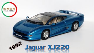 1992 Jaguar Xj220, Italeri Nº 678 124 Scale Model Kit Build