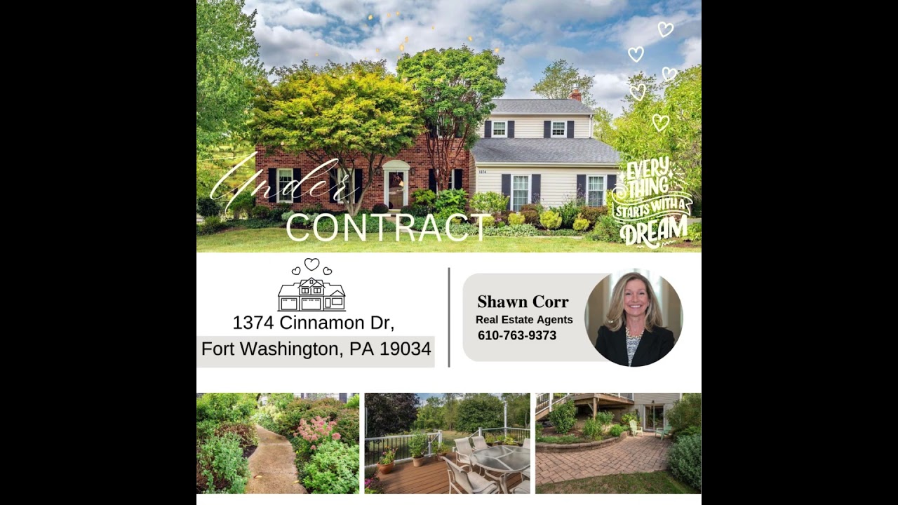🎉🏡 UNDER CONTRACT! 🏡🎉1374 Cinnamon Dr, Fort Washington, PA 19034
