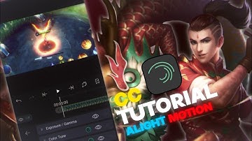CC TUTORIAL ALIGHT MOTION: MOBILE LEGENDS 2021