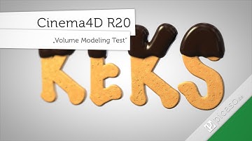 Cinema 4D R20 // Volume Modeling Test