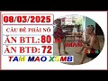 TAMMAO XSMB 08/03| SOI CẦU XSMB | SOI CẦU MIỀN BẮC | SOI CẦU LÔ |SOI CẦU ĐỀ | XSMB |TAM MAO SOI CẦU