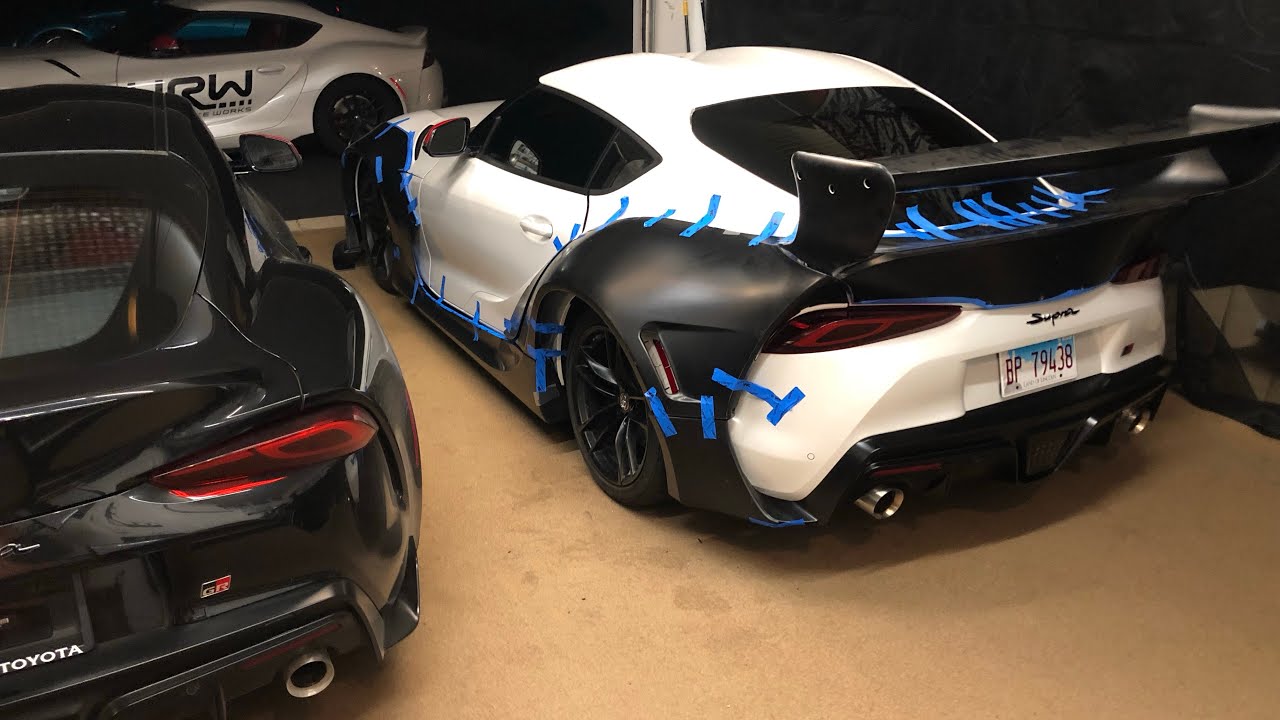 Straight Pipe And A Widebody For The New Toyota Supra