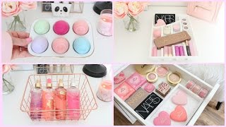 Makeup Storage And Organization Ideas @sparklyblonde1