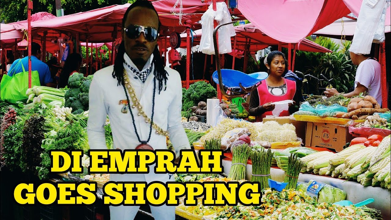LA Lewis Cutting Down on Spending After He Goes Shopping in Downtown Kingston and Supermarket
