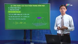 Bài 3: Ứng dụng của tích phân trong hình học (Tiết 2)