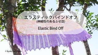 ใจใฉในใใฃใใฏใใคใณใใชใ(ไผธ็ธฎๆงใฎใใใตใ็ฎ) Elastic Bind Off