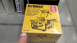 Dont Buy Dewalt Tools Special Sale Table Saw