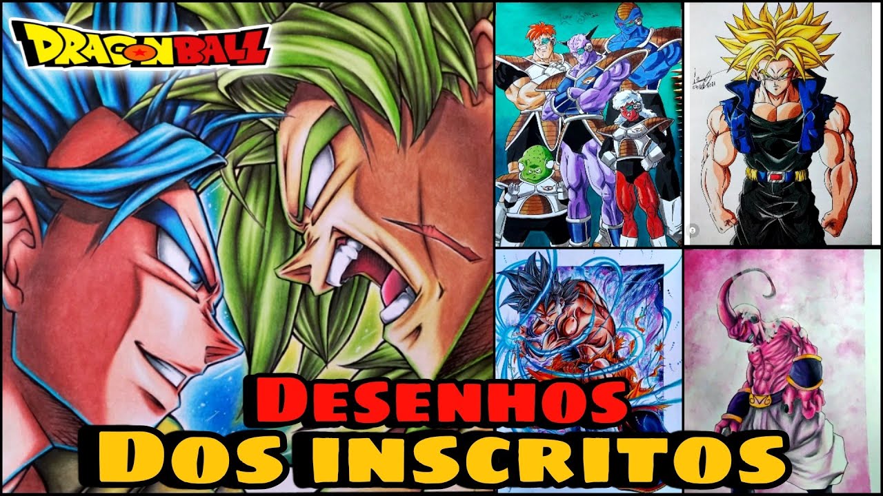 Surreal!!  Mostrando Desenhos dos inscritos de  Dragon Ball ( Desafio Dias Art )