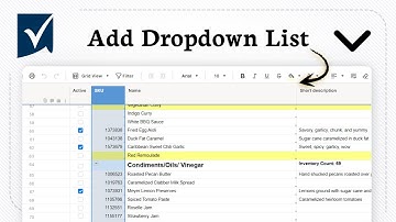 How to add a dropdown list in Smartsheet (Simple Column Setup)