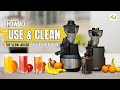 How to Use a Slow Juicer | Step-by-Step Guide for Beginners