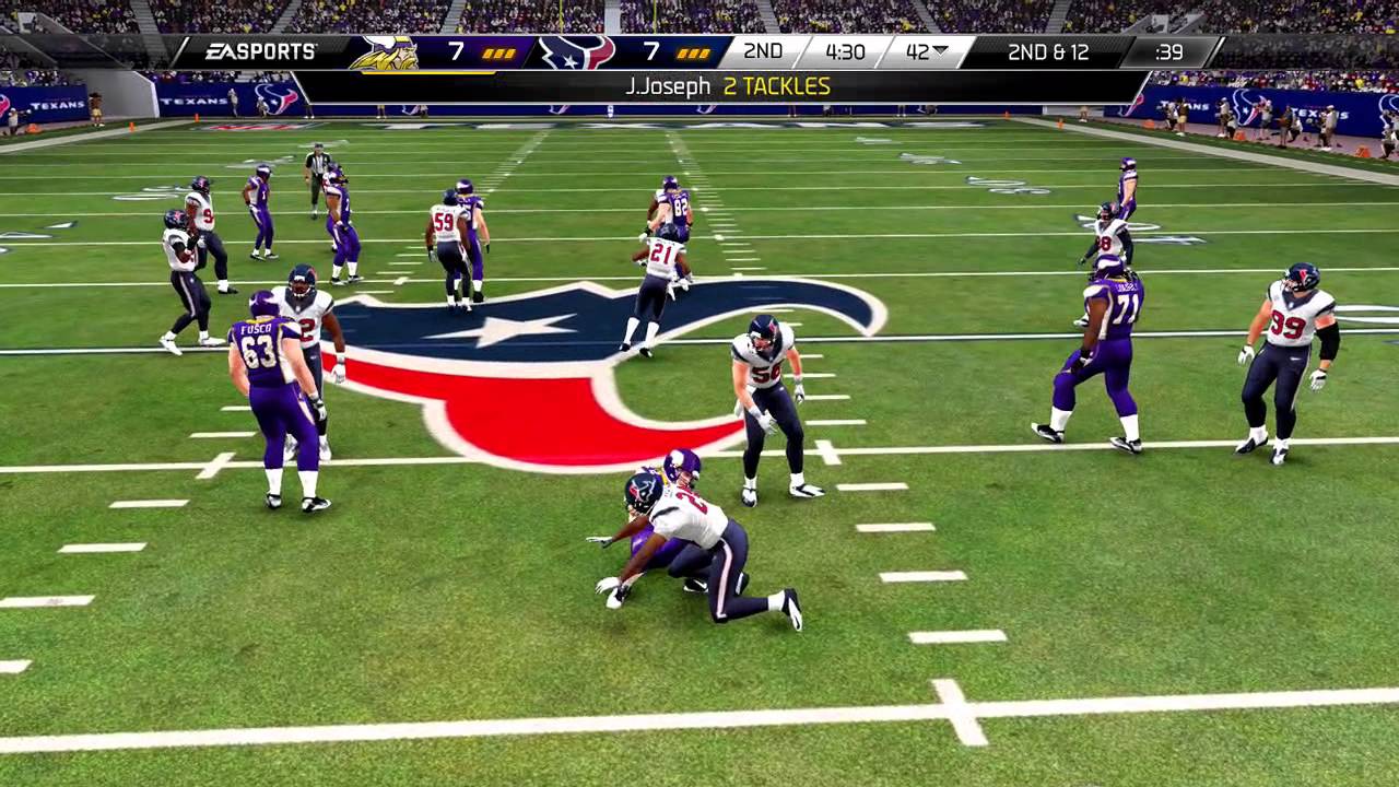 Madden 25 :: XBOX ONE Gameplay :: ALL DAY!- Vikings Vs. Texans - Online Gameplay XboxOne