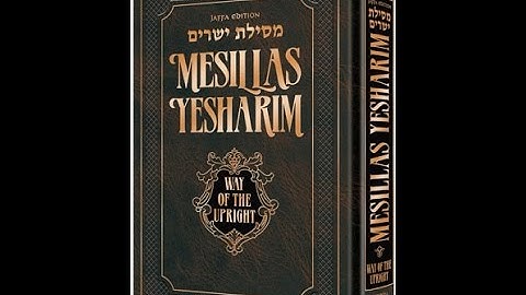 Mesilat Yesharim: Should We Treat This World with Disdain?-Interview with Rabbi David Bar-Hayim