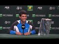 Carlos Alcaraz Press Conference March 17th | Indian Wells 2024