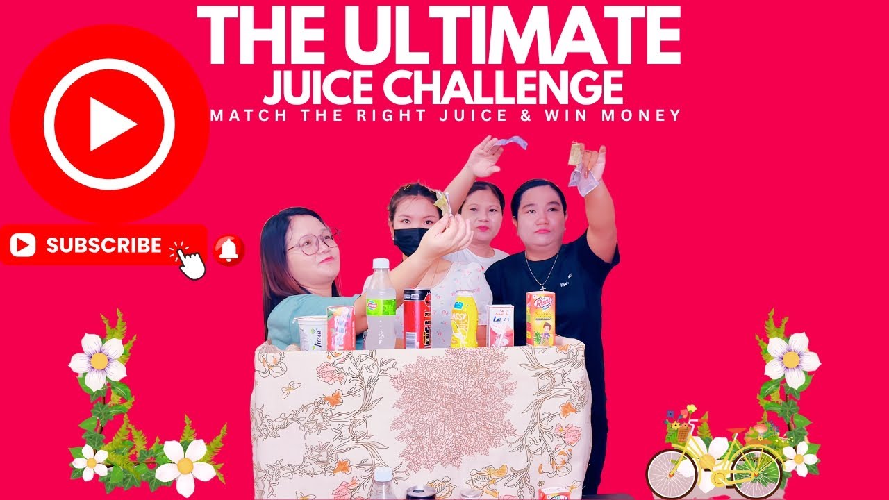 🍹 The Ultimate Juice Challenge | Match the Right Juice & Win Cash! 💰