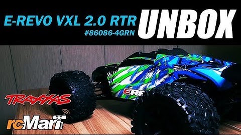 Traxxas | E-Revo VXL Brushless 6S 1/10 4WD RTR Monster Truck Unbox!