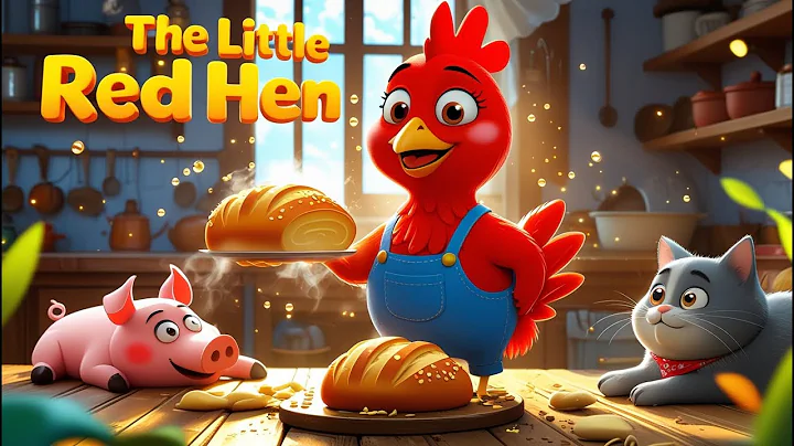 The Little Red Hen Story  | English Moral Stories | Bedtime Stories #kidsstories