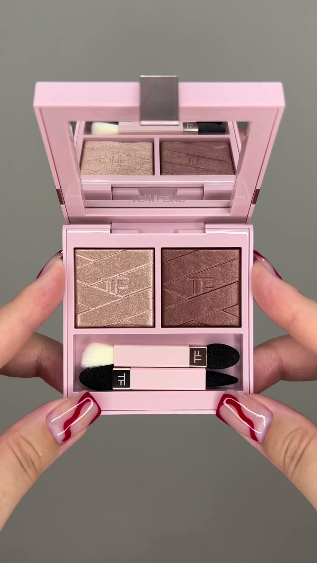 Tom Ford Eye Color Duo Lumière | 02 Smoked Rose✨ #tomford