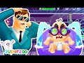 Baby DR. SPOOKY is crying! | Cartoons for Kids | SuperZoo