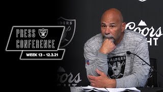 Coach Bisaccia Declares Darren Waller as Doubtful for Week 13 | Raiders | NFL
