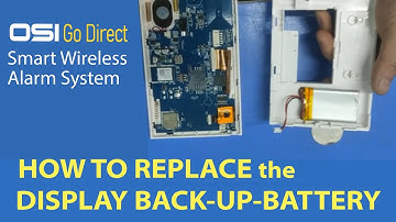 OSI-ALM-KIT-W Alarm System Back-up Battery Replacement