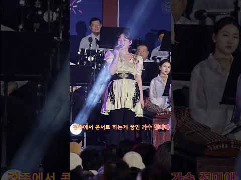 경주에서 가성비좋은가수로 콘서트하는게 꿈인가수 <strong>정미애</strong> #쇼츠