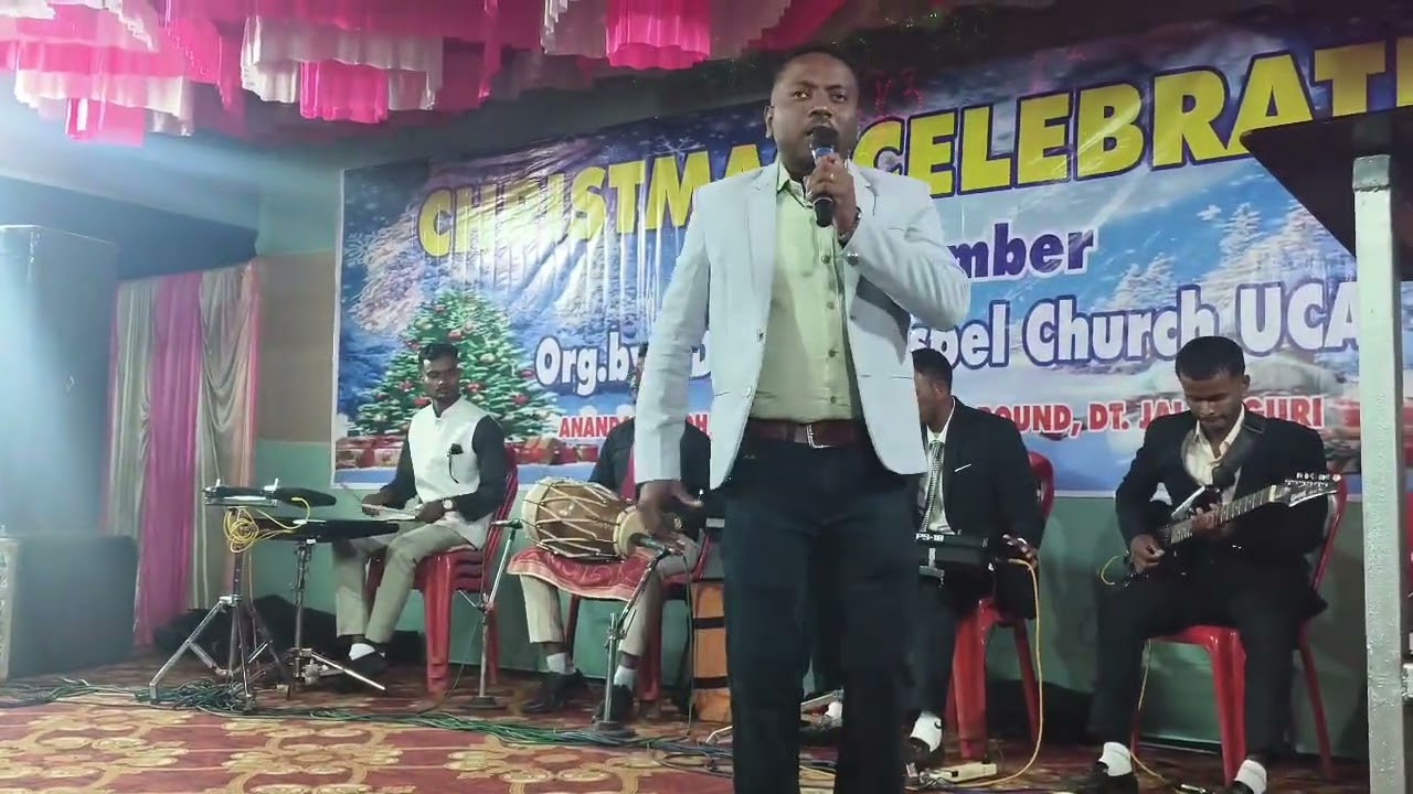 25 December 2025   Program At Dibipur Football  ground Singer Emmanuel Majhi     