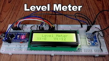 How To Make Digital Spirit Level Meter