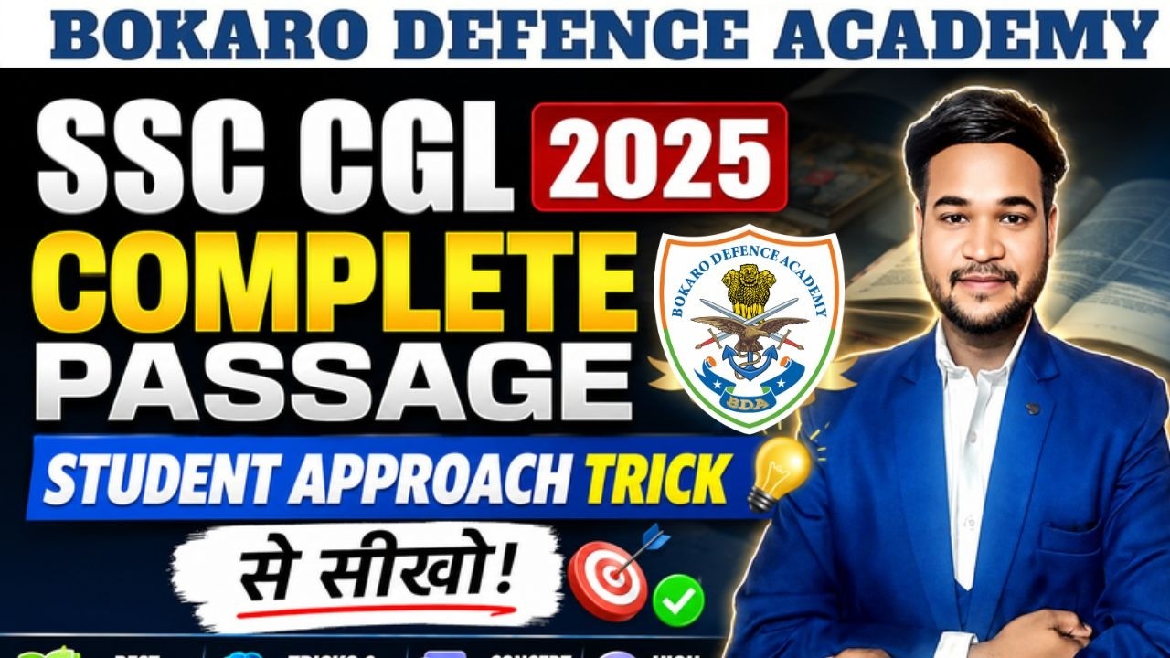 SSC CGL 2025 Passage 2 PYQs Explained | Score 50/50 in English with ...
