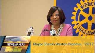 Mayor Sharon Weston Broome | Newsmakers | 1/9/19 Mayor Sharon Weston Broome | Newsmakers | 1/9/19