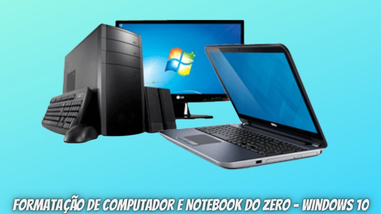 Formatação de Computador e Notebook do ZERO - YouTube