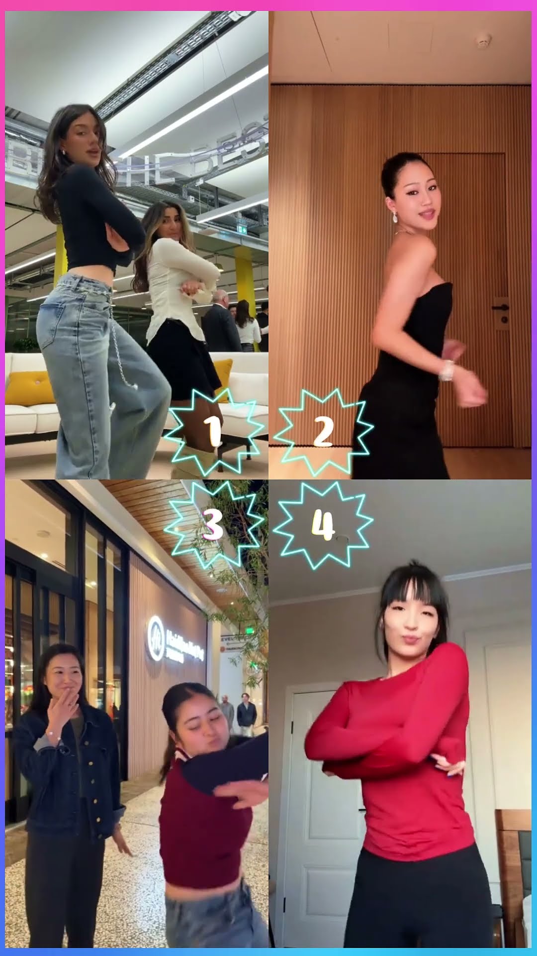 START - Chrissi x Jihoon x Sofi Manassyan x Cherry Keem #shorts #dance #tiktok