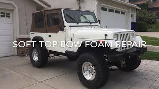 Jeep Soft Top Frame Repair (a diy project)