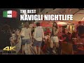 What to see in Milan Italy: Walking in Darsena and Navigli district at night 4k 2021 #bar #nightlife