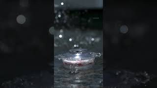 Spintop Water Drop💧/ Super Slow Motion / 2500 fps