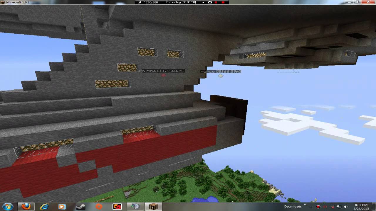 uss enterprise ncc 1701 on Minecraft IP: Play.TeamExtremeMc.com