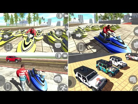 Jet Ski Bike Cheat Code of indian bike driving 3d || New Boat cheat code || indian bike game