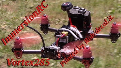 RC CWR ImmersionRC Vortex cruising the STC campsite with Rob from Decal/it piloting