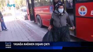Yasağa Rağmen Dışarı Çıktı, Küfür Etti, Insanların Yüzüne Tükürdü