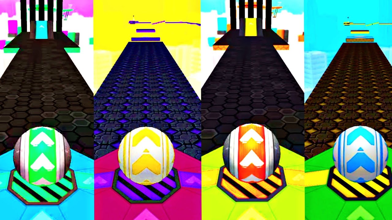 Same levels walk Gyrosphere trials vs GyroBalls3d Compitison all levels new update Gameplay.