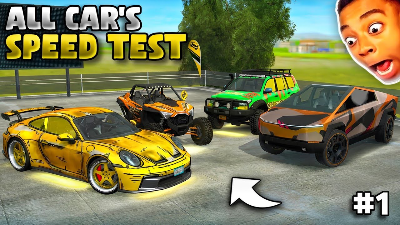 All Cars Top Speed Test 🔥 - PART 1 - Full Upgraded Cars - Extreme Car Driving Simulator
