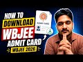 🚨🚨HOW TO DOWNLOAD WBJEE 2026 ADMIT CARD??? NO MORE CONFUSION 🎯🎯