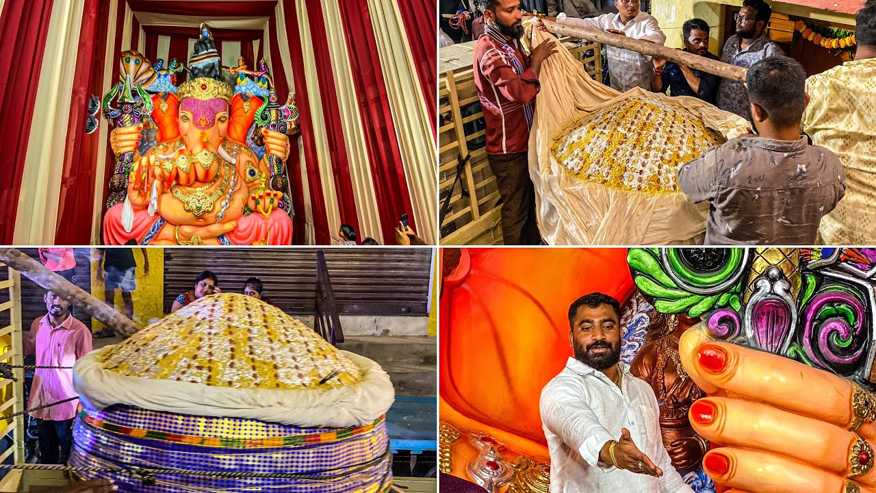 Ramnagar Siddiq Ganesh 2024 555 Kg Ganesh Laddu | Ramnagar Siddiq Ganesh Laddu | Siddiq Bhai Ganesh